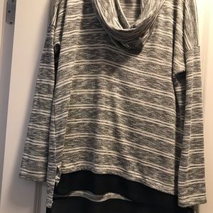 Grey long sleeve top